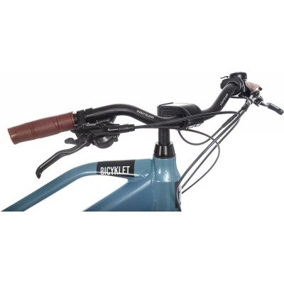 Acabado beige elegante de la bicicleta eléctrica de paseo Bicyklet Camille en GS Sport-Bike.