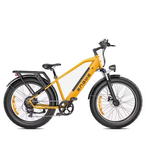 Bicicleta eléctrica fatbike ENGWE E26 250 W 48 V 16Ah suspensión total