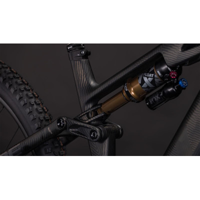 Cube Stereo Hybrid ONE44 HPC SLT 800Wh 2026 - Carbongrid / Chrome