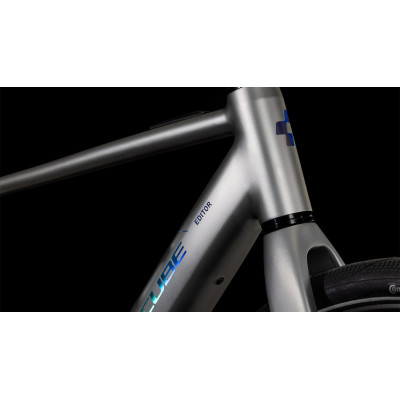 Cube Editor Hybrid SLX 400X 2025 - Sleekgrey / Spectral