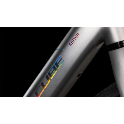 Cube Editor Hybrid SLX 400X 2025 - Sleekgrey / Spectral
