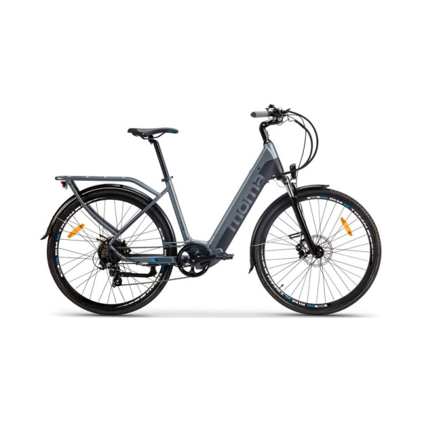 Bicicleta eléctrica urbana Moma Bikes E-CITY 28 PRO 624 Wh, Batería 48V 13Ah