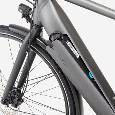 Comprar bicicleta eléctrica Elops 500 gris con envío rápido y gratuito en toda Europa.