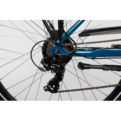 Batería de alta capacidad 500Wh integrada en la bicicleta eléctrica de ciudad Bicyklet Claude.