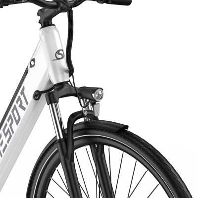Onesport OT12 Blanca | Bicicleta eléctrica de paseo en Málaga