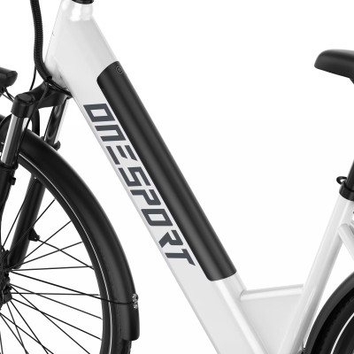 Onesport OT12 Blanca | Bicicleta eléctrica de paseo en Málaga